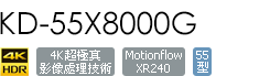 KD-55X8000G