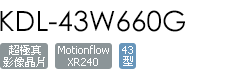 KDL-43W660G