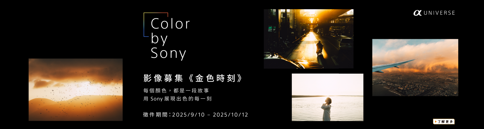 Color by Sony 影像募集-金色時刻