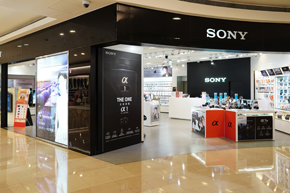 Sony Store 台北 101 直營店門面圖