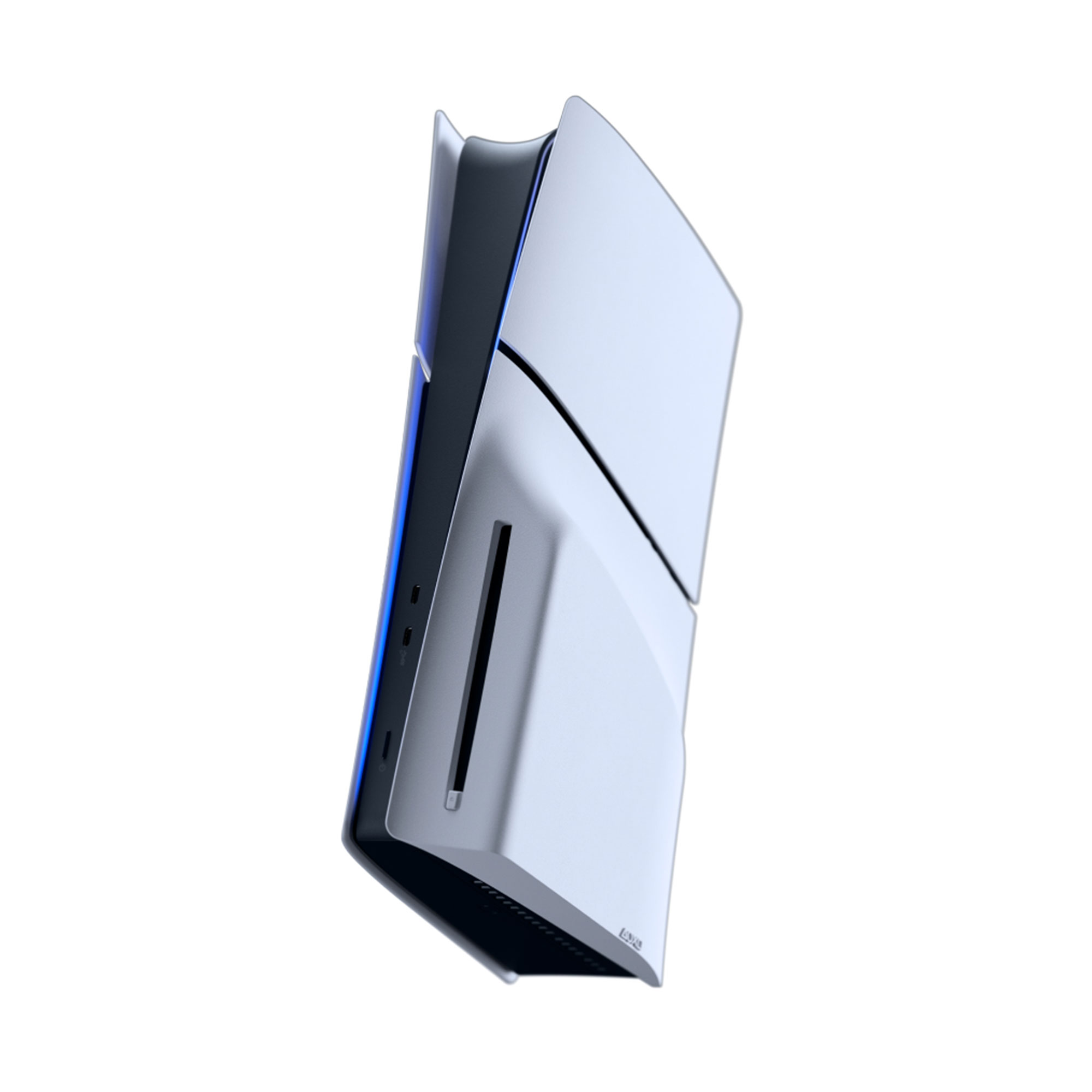 PS5光碟版主機 (Slim)機身斜側圖示