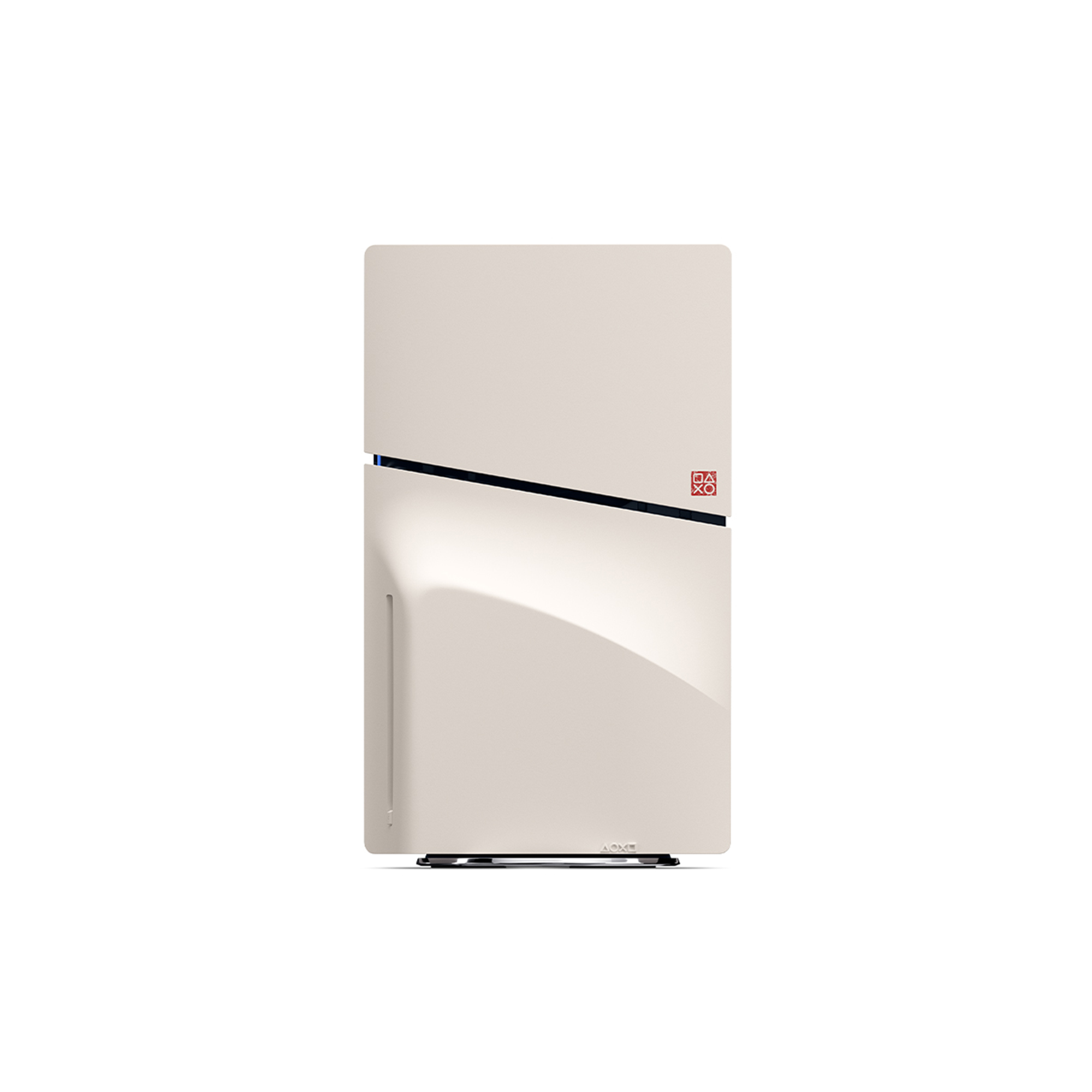 黃金限量版PlayStation 5 (Slim 版) 主機護蓋背面圖