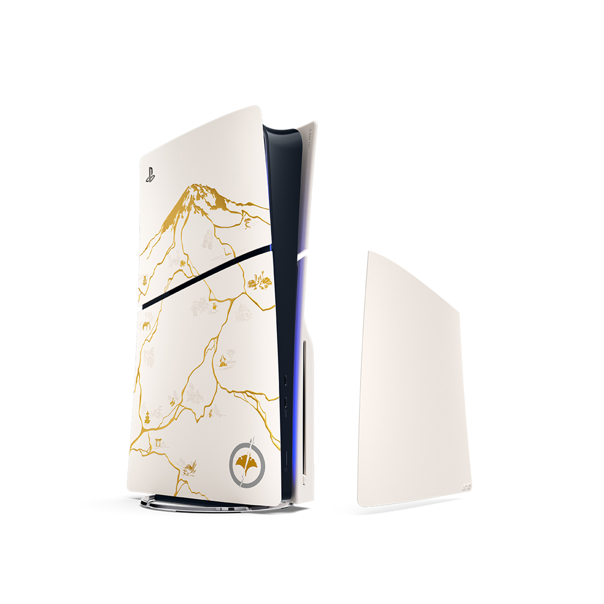 黃金限量版 PlayStation 5 (Slim 版) 主機護蓋
