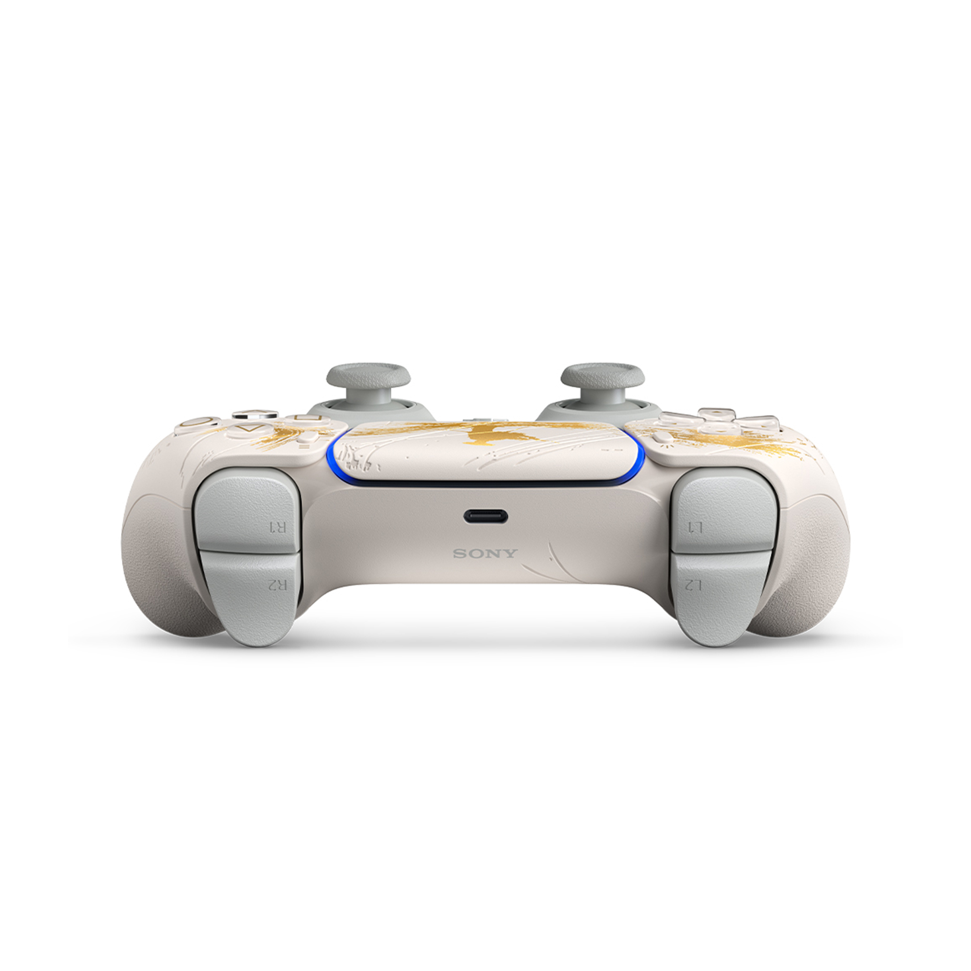 黃金限量版 DualSense 無線控制器 前方控制鈕圖示