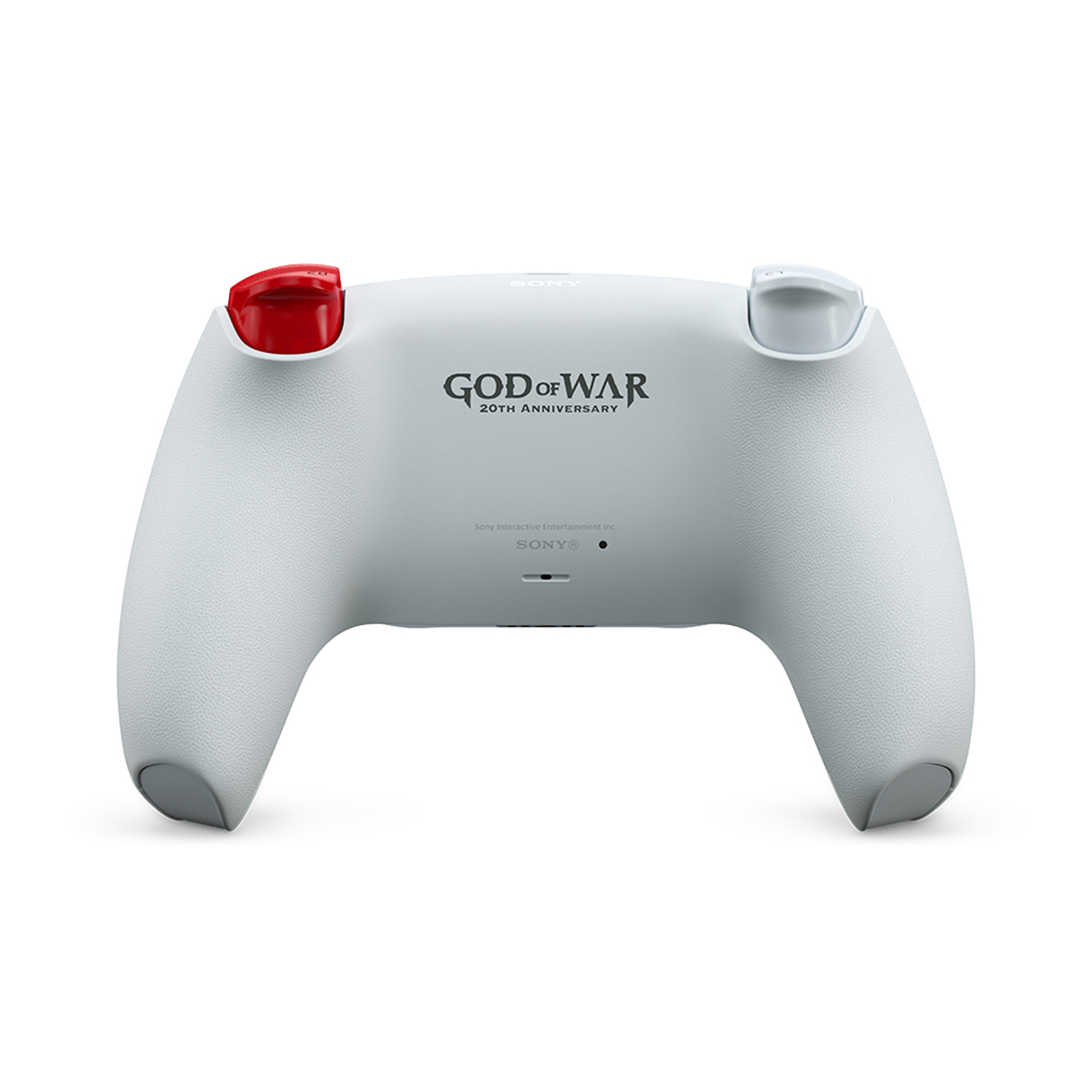 《God of War》20 週年限量版，控制器底部圖式