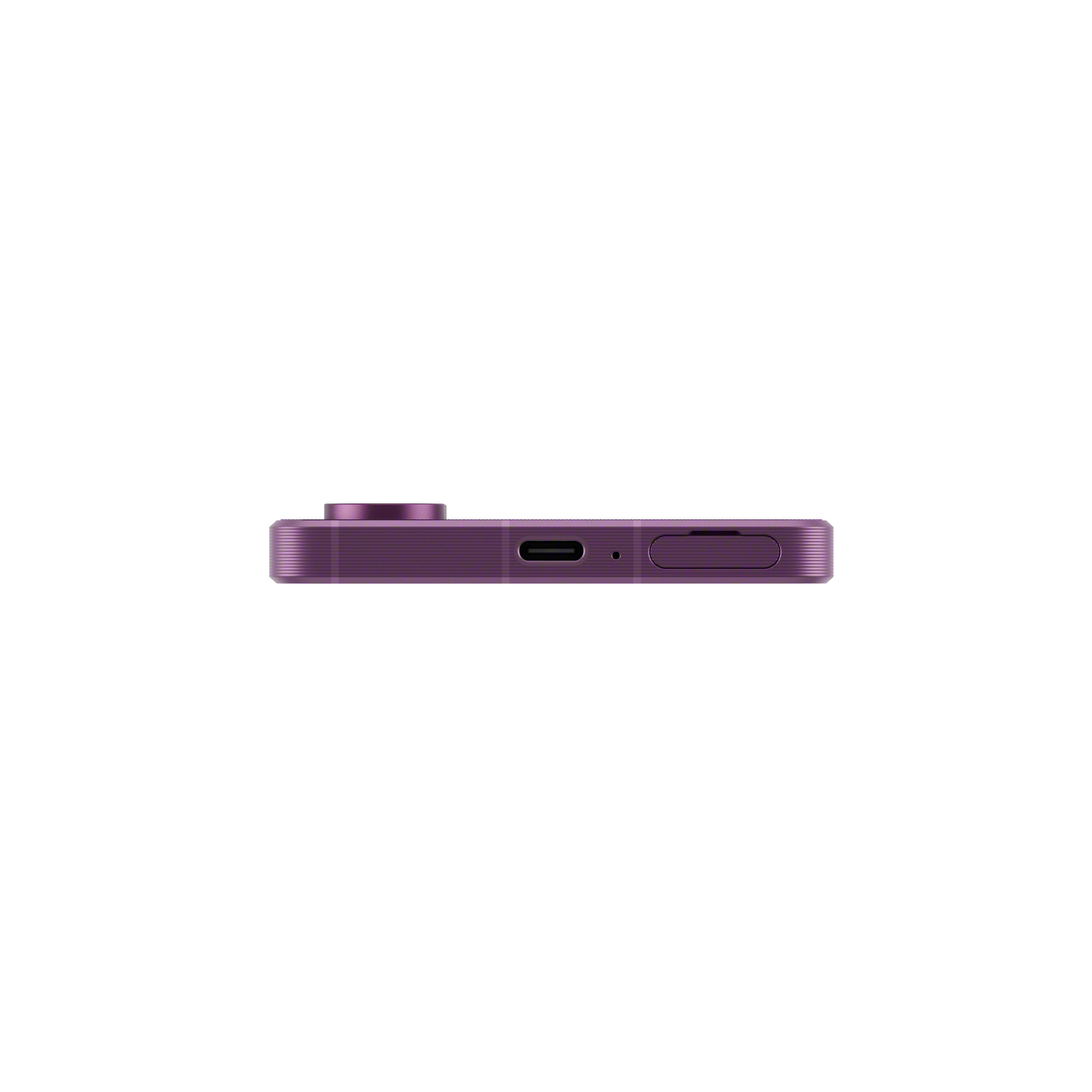 紫色 Xperia 1 VII 手機側邊圖