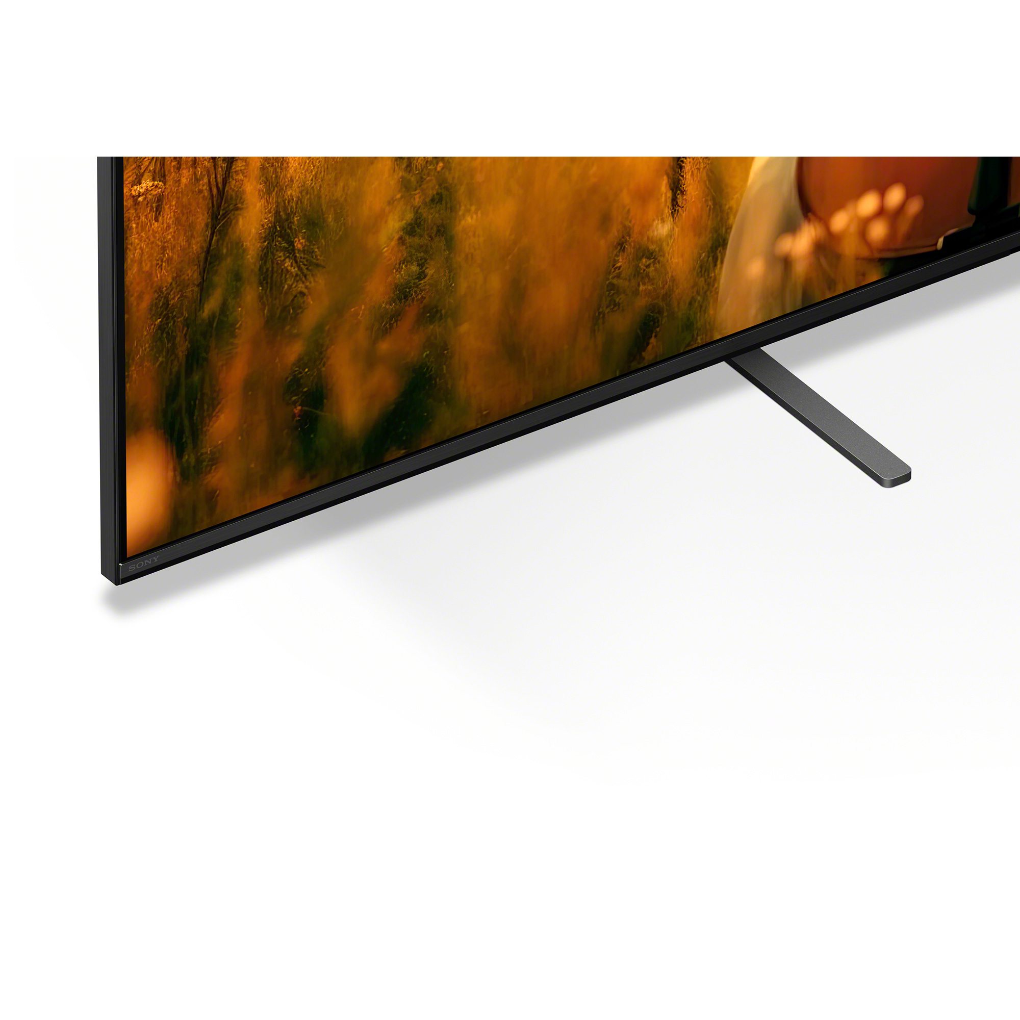 BRAVIA 5 電視底座的左側斜角近拍
