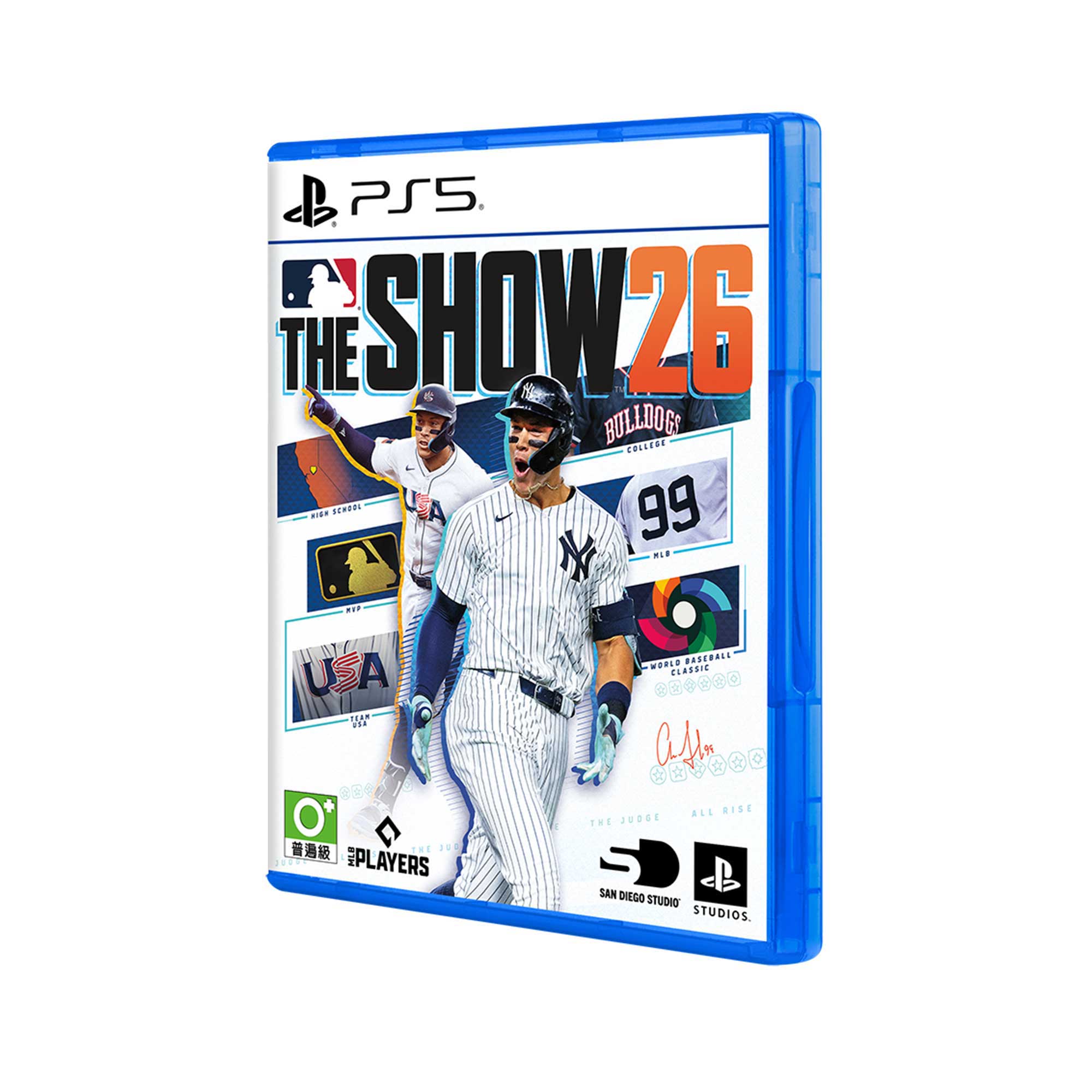 MLB The Show 26 遊戲封面右側圖式