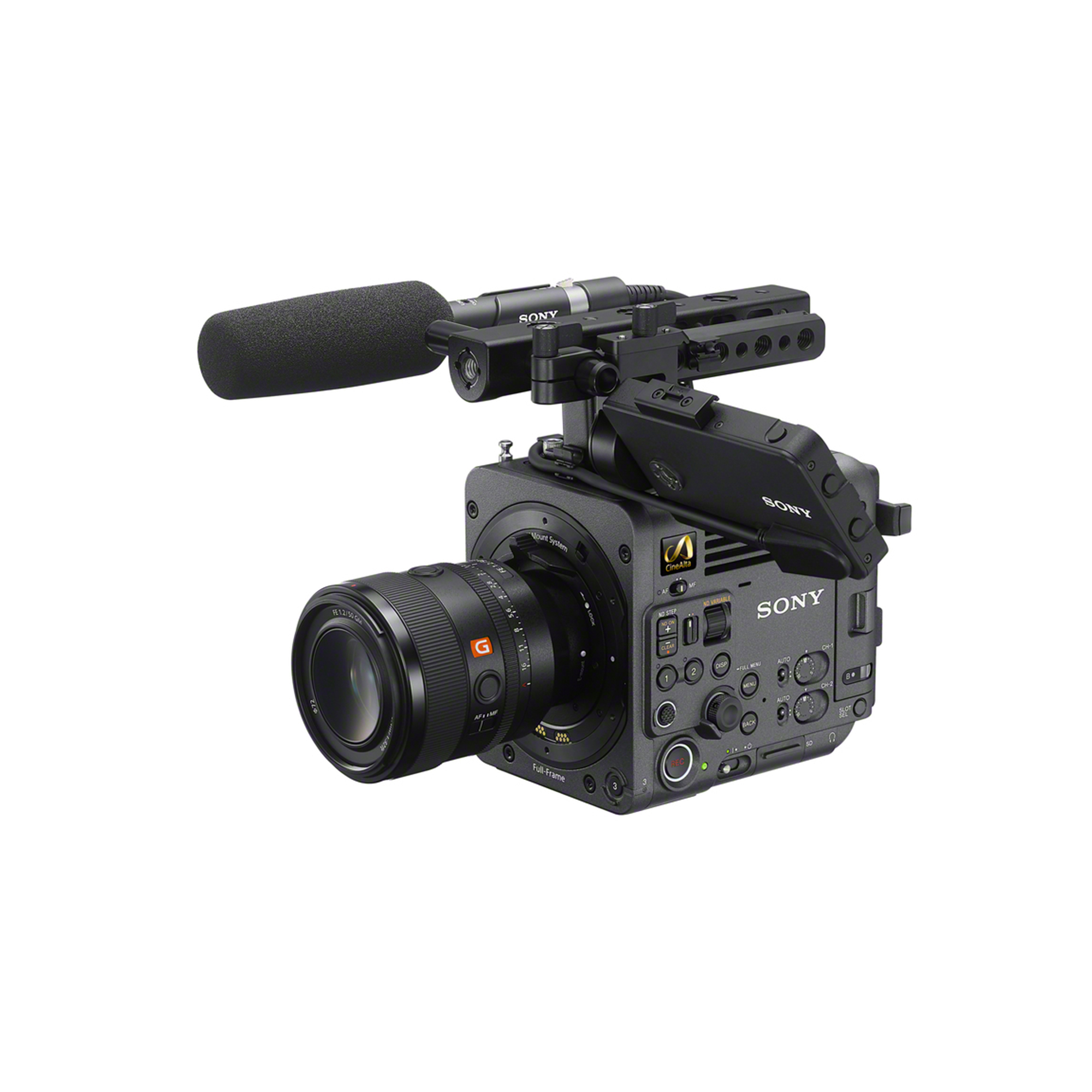 ECM-778 套上泡棉防風罩，安裝在 MPC-2610 上