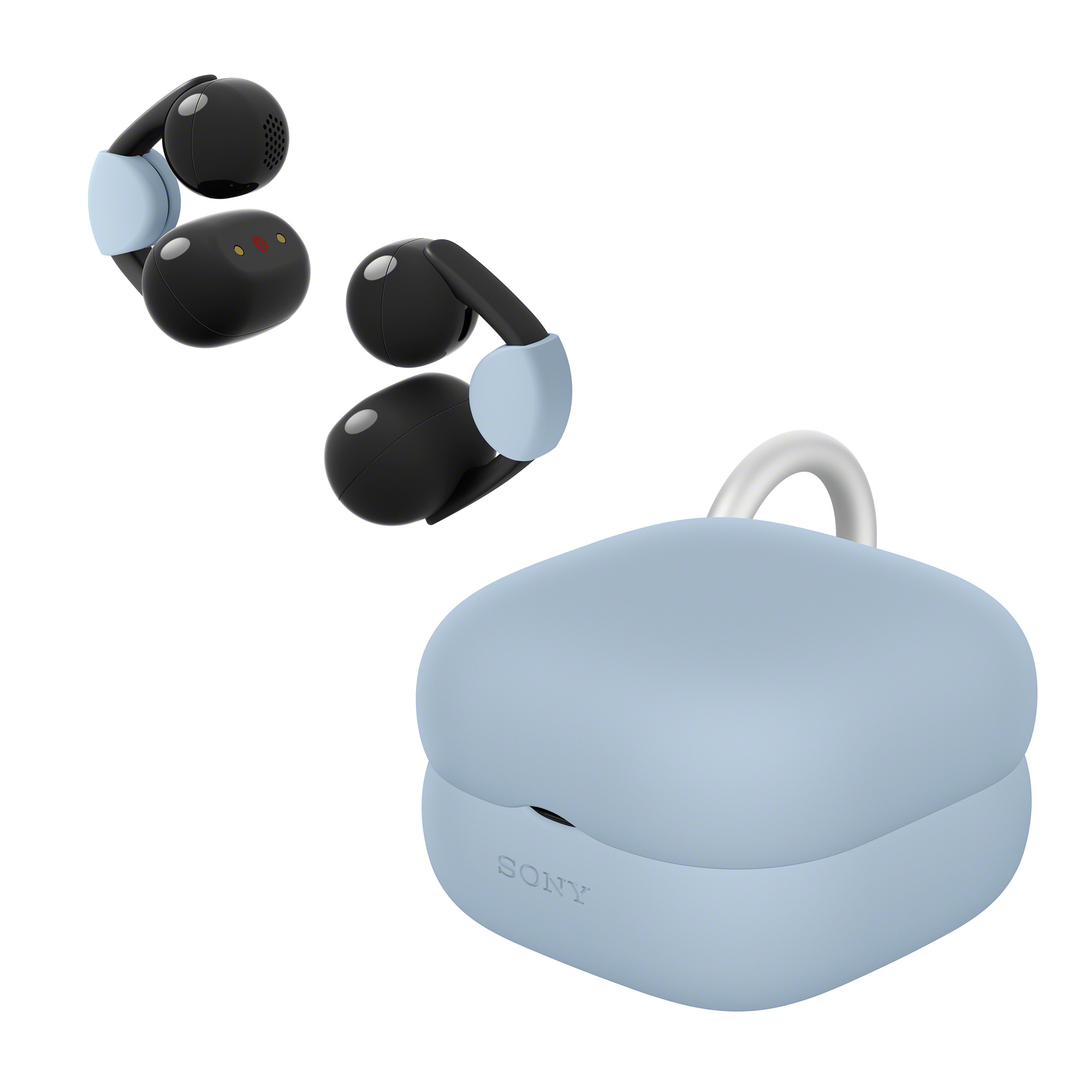 藍漾粉 LinkBuds Clip 專用保護殼