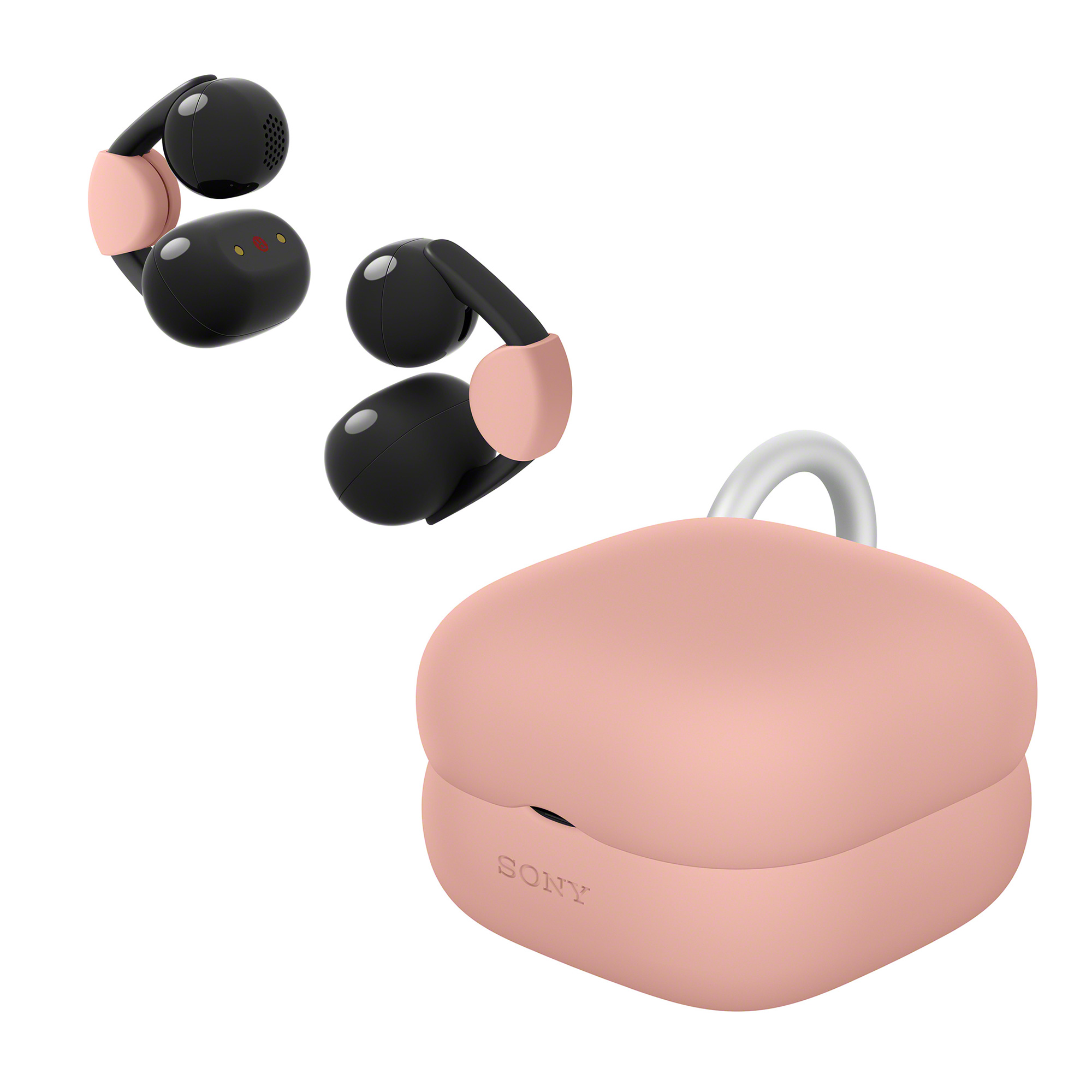 珊瑚紅 LinkBuds Clip 專用保護殼