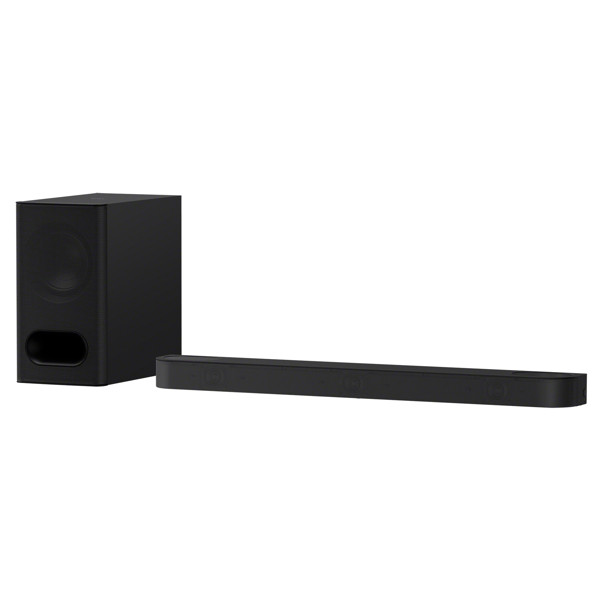 BRAVIA Theatre Bar 6 單件式喇叭和重低音揚聲器斜角視圖