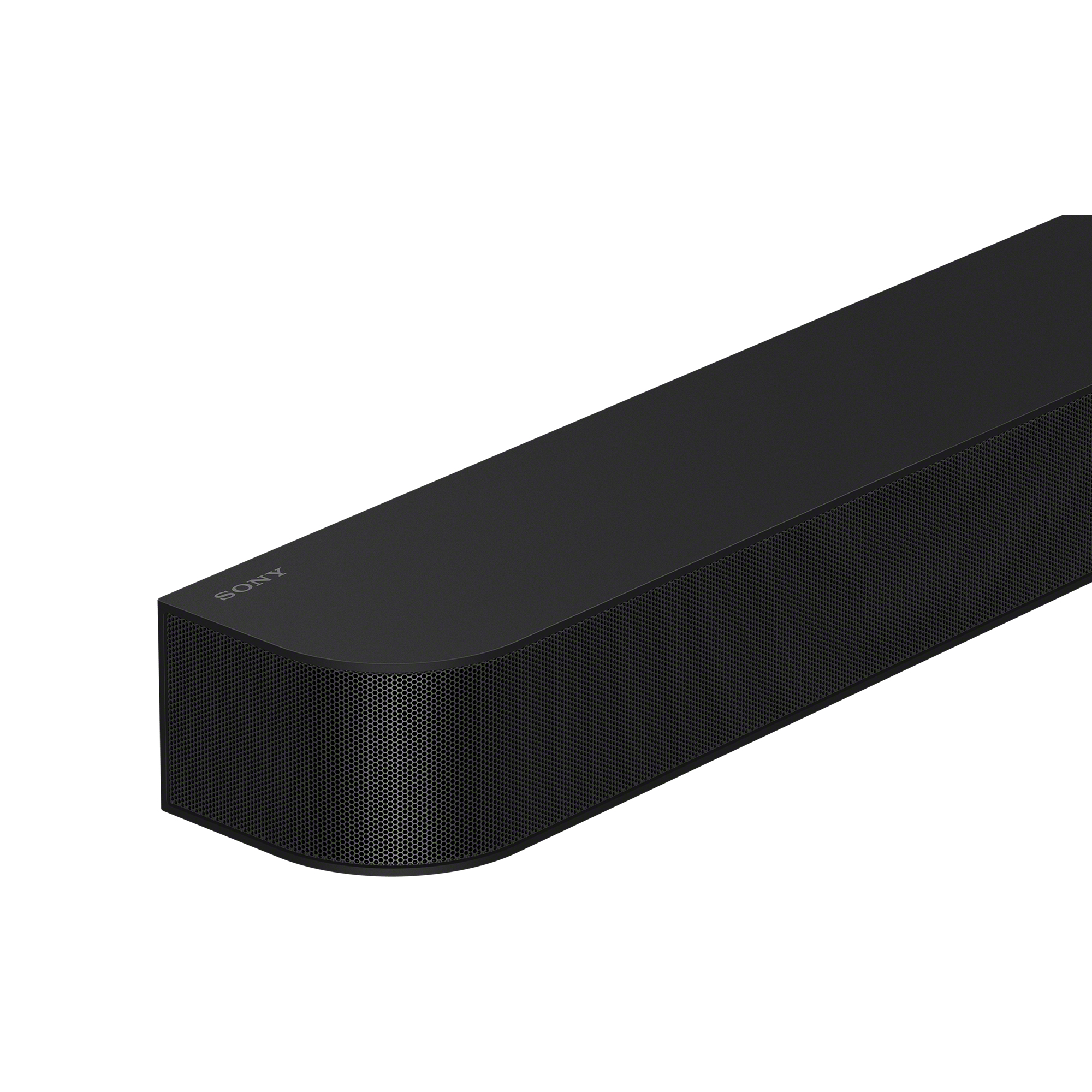 BRAVIA Theatre System 6 單件式喇叭的近拍斜角視圖。