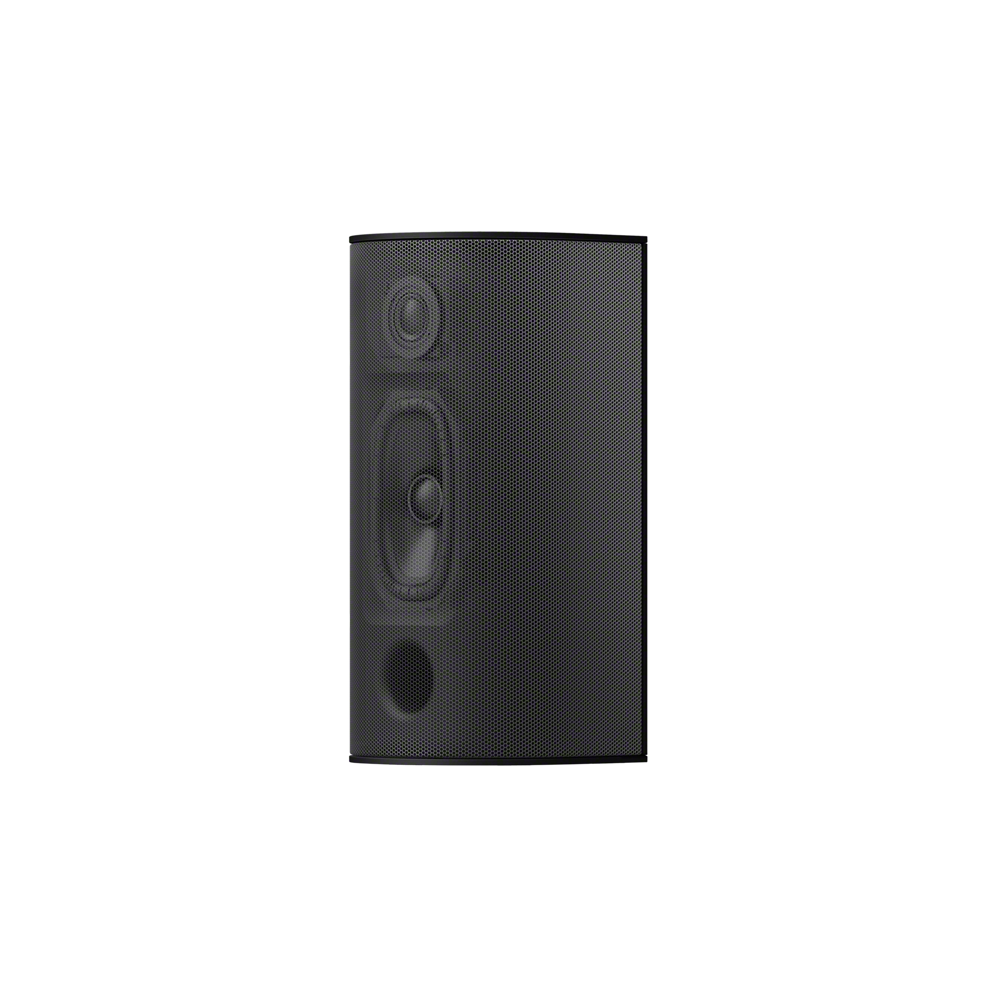 BRAVIA Theatre System 6 的單件式後置揚聲器，背面圖式