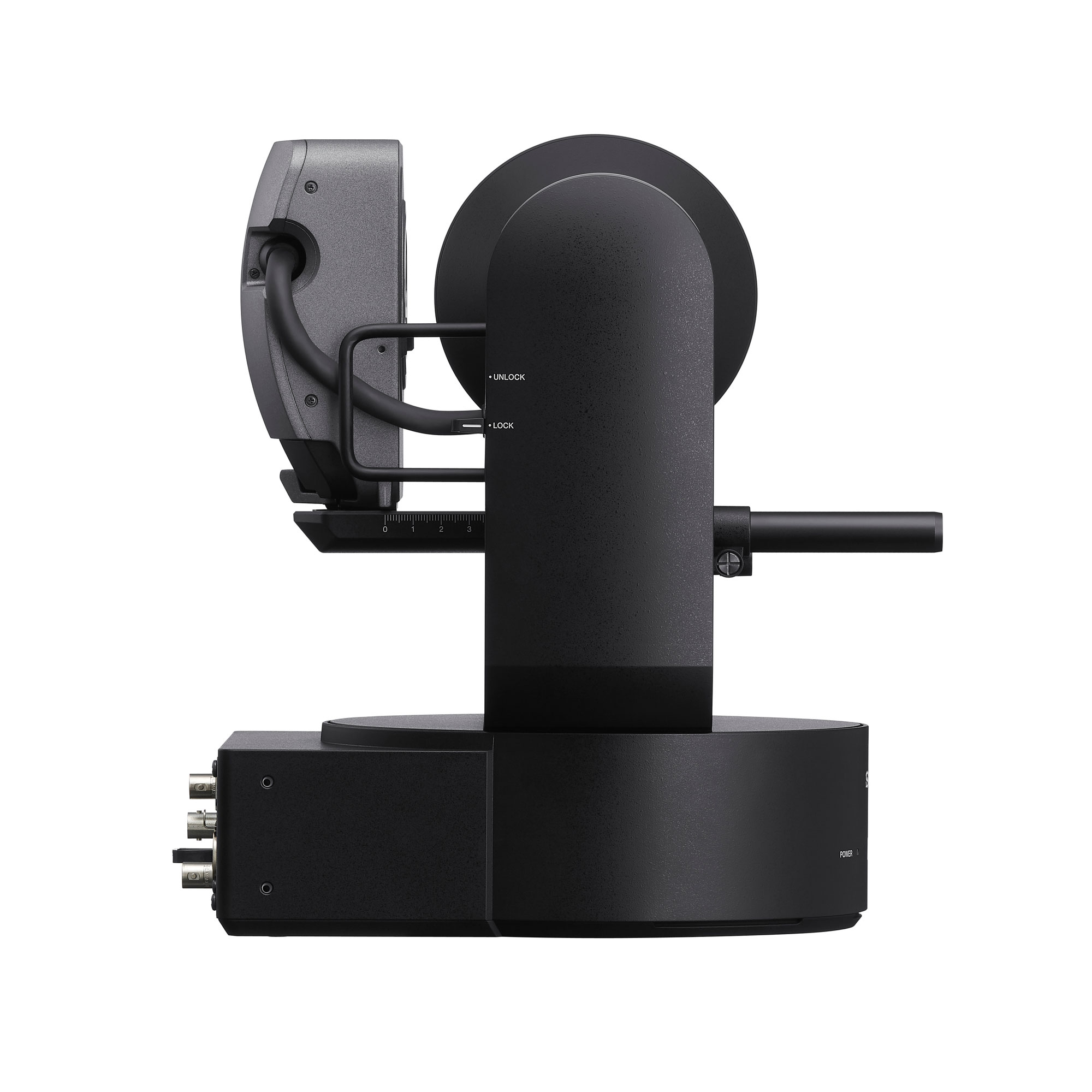 ILME-FR7 電影攝影機背面左側圖