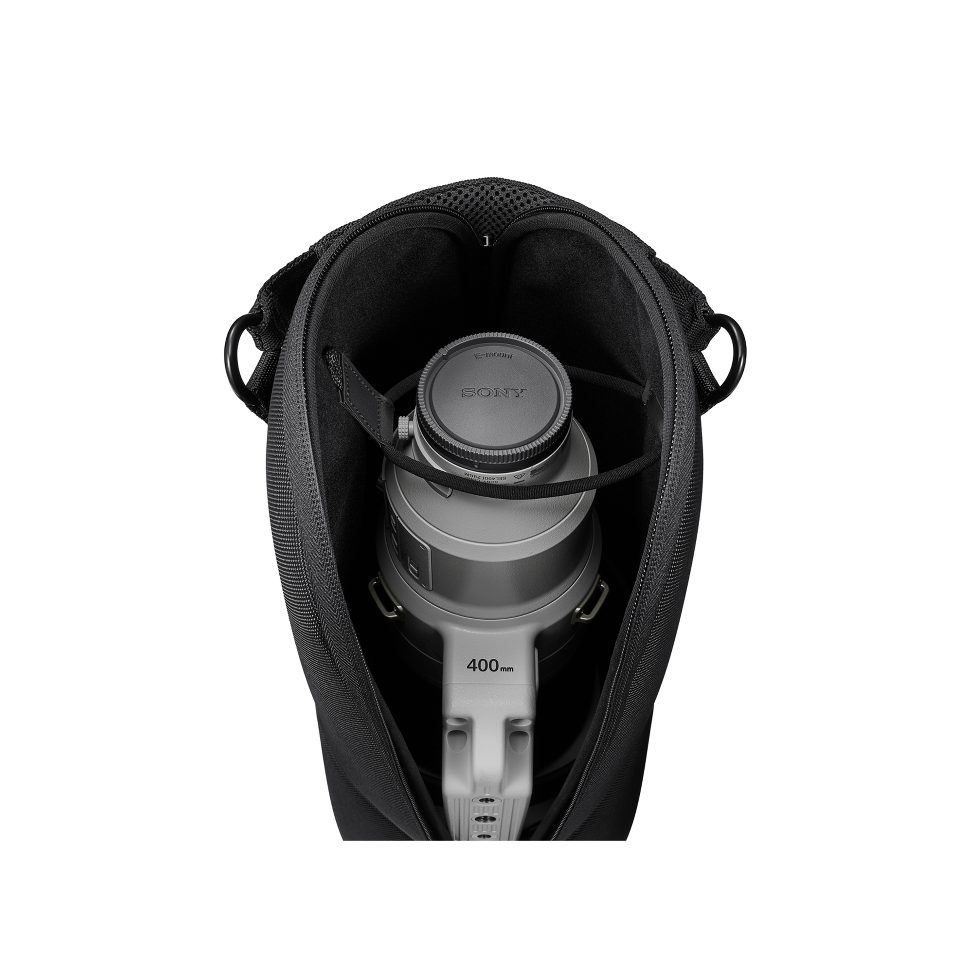 鏡頭裝在攜行包示意圖