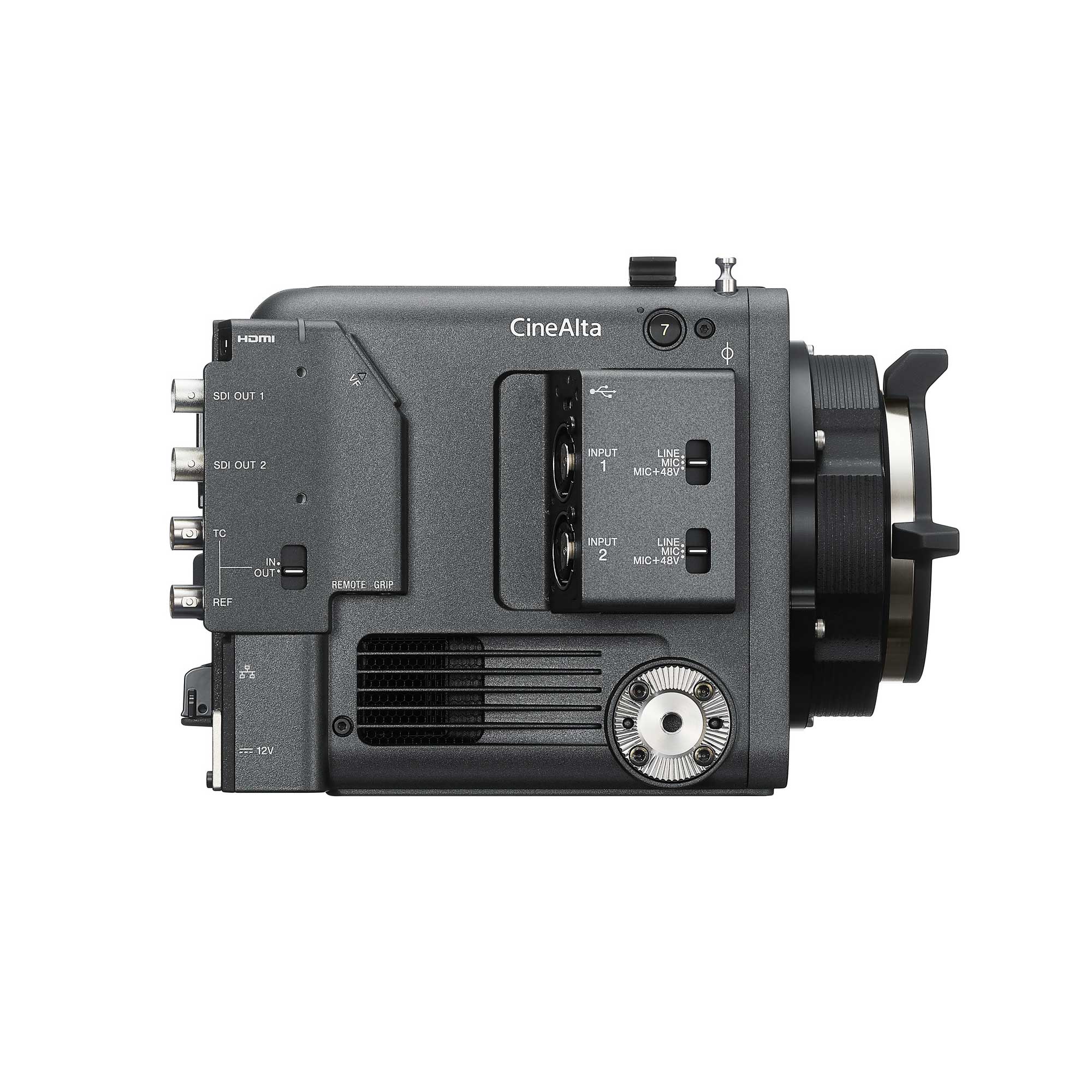 MPC-2610 電影攝影機右側圖示