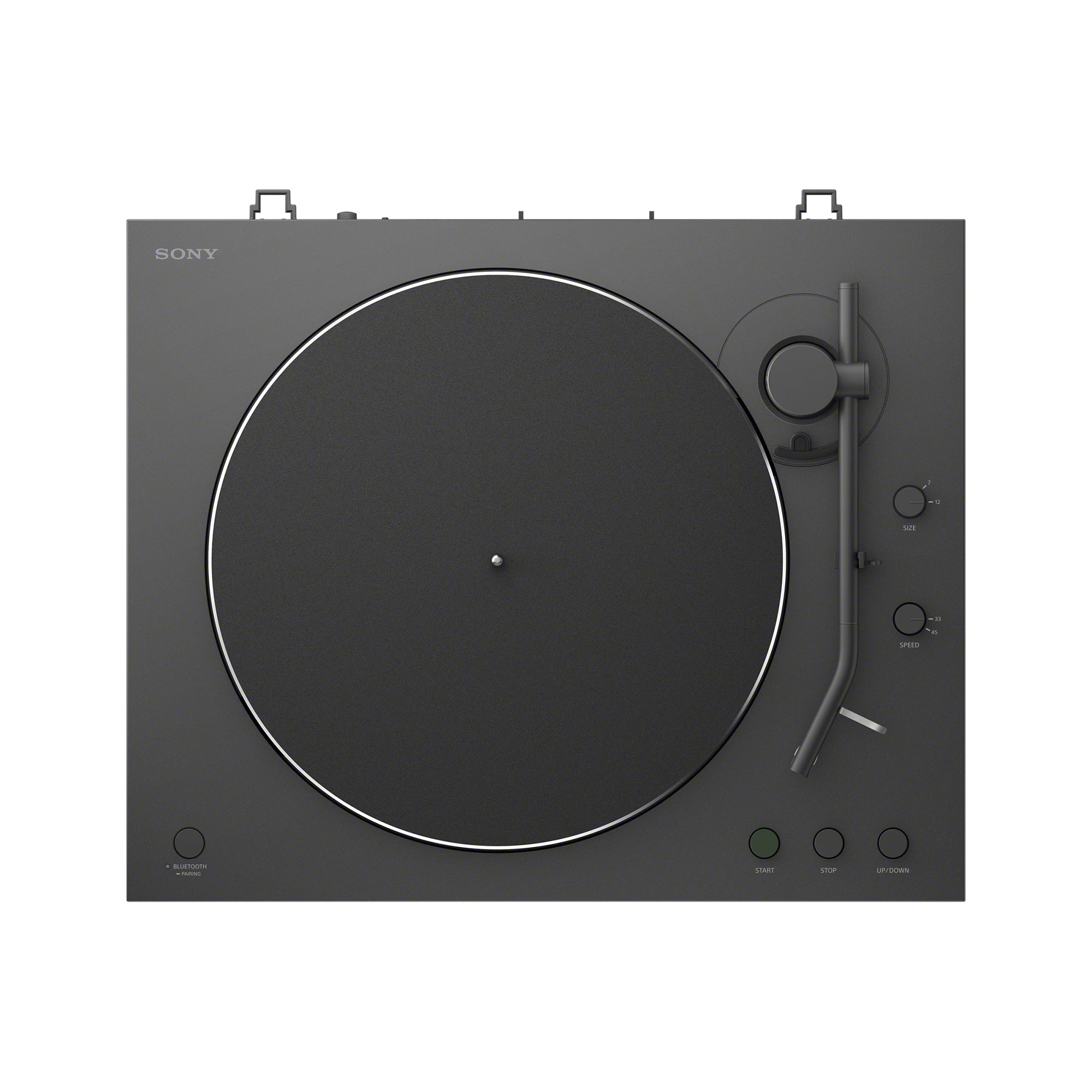 Sony PS-LX3BT 唱盤的頂視圖
