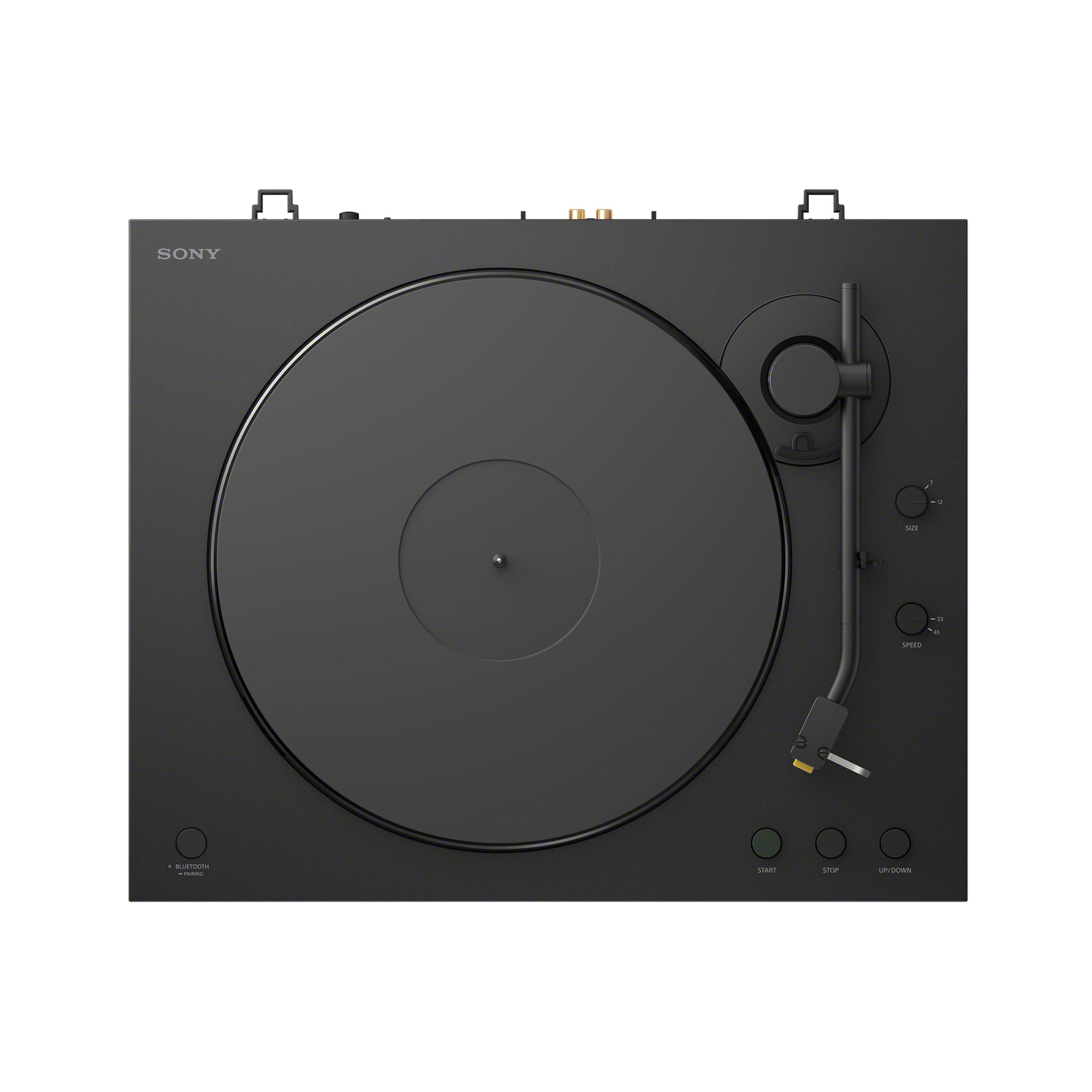 Sony PS-LX5BT 唱盤的頂視圖