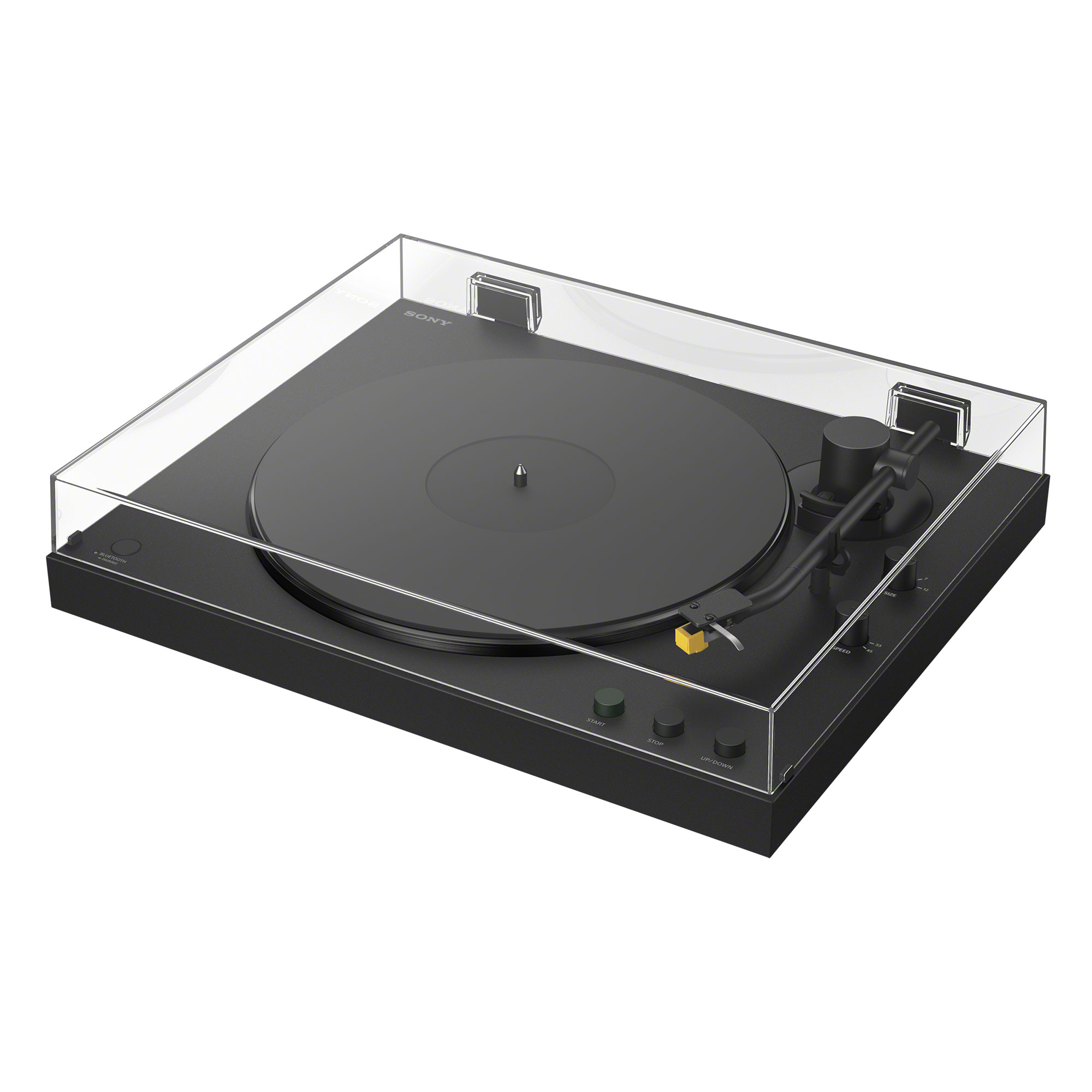 Sony PS-LX5BT 唱盤的防塵外蓋闔上