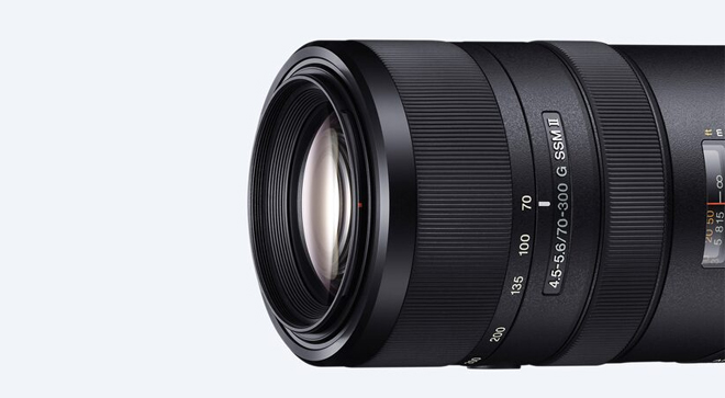 寬廣的 70-300 mm 變焦範圍