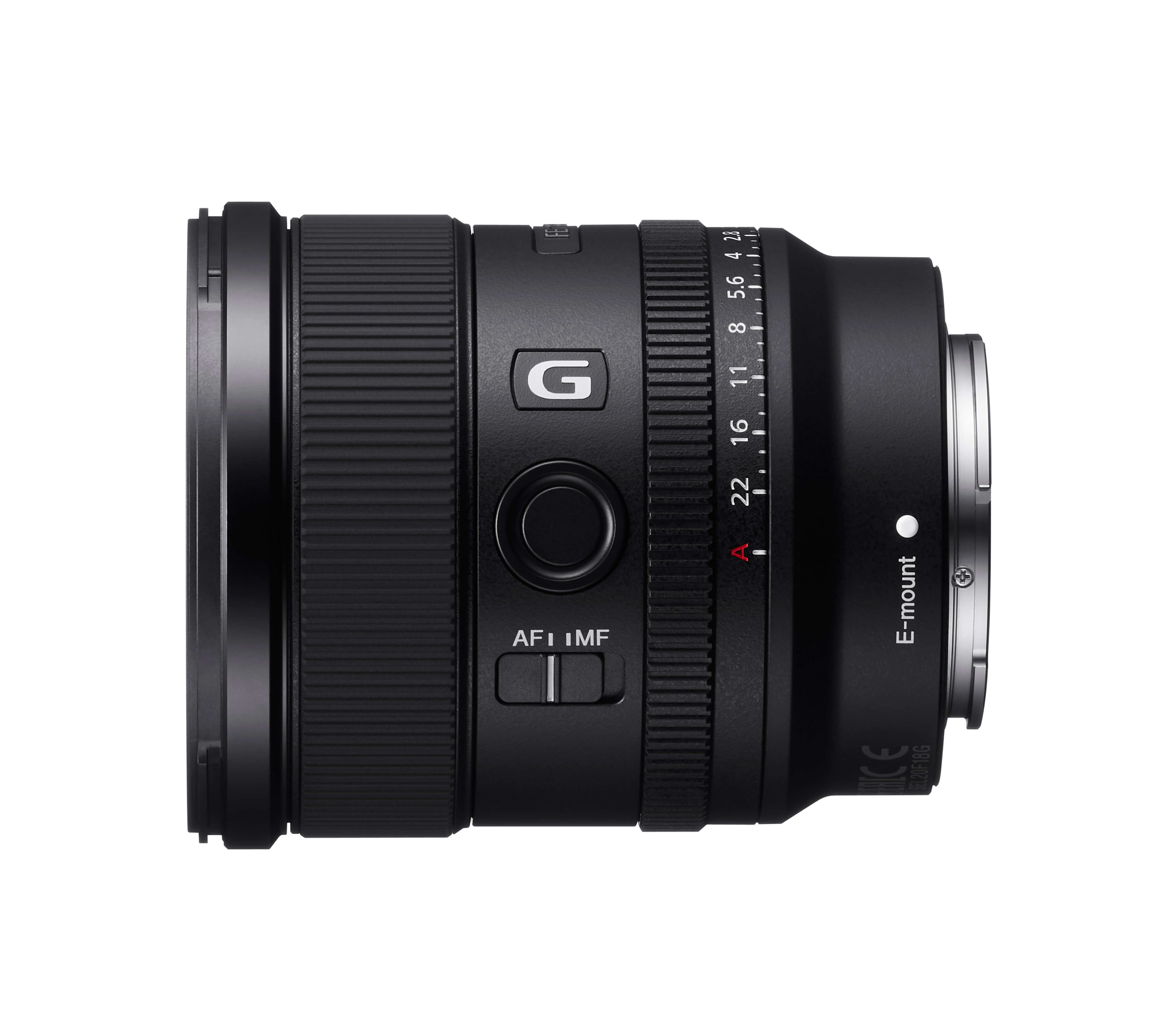 SEL20F18G - FE 20mm F1.8 G (E 接環專屬鏡頭) - Sony 台灣官方購物 