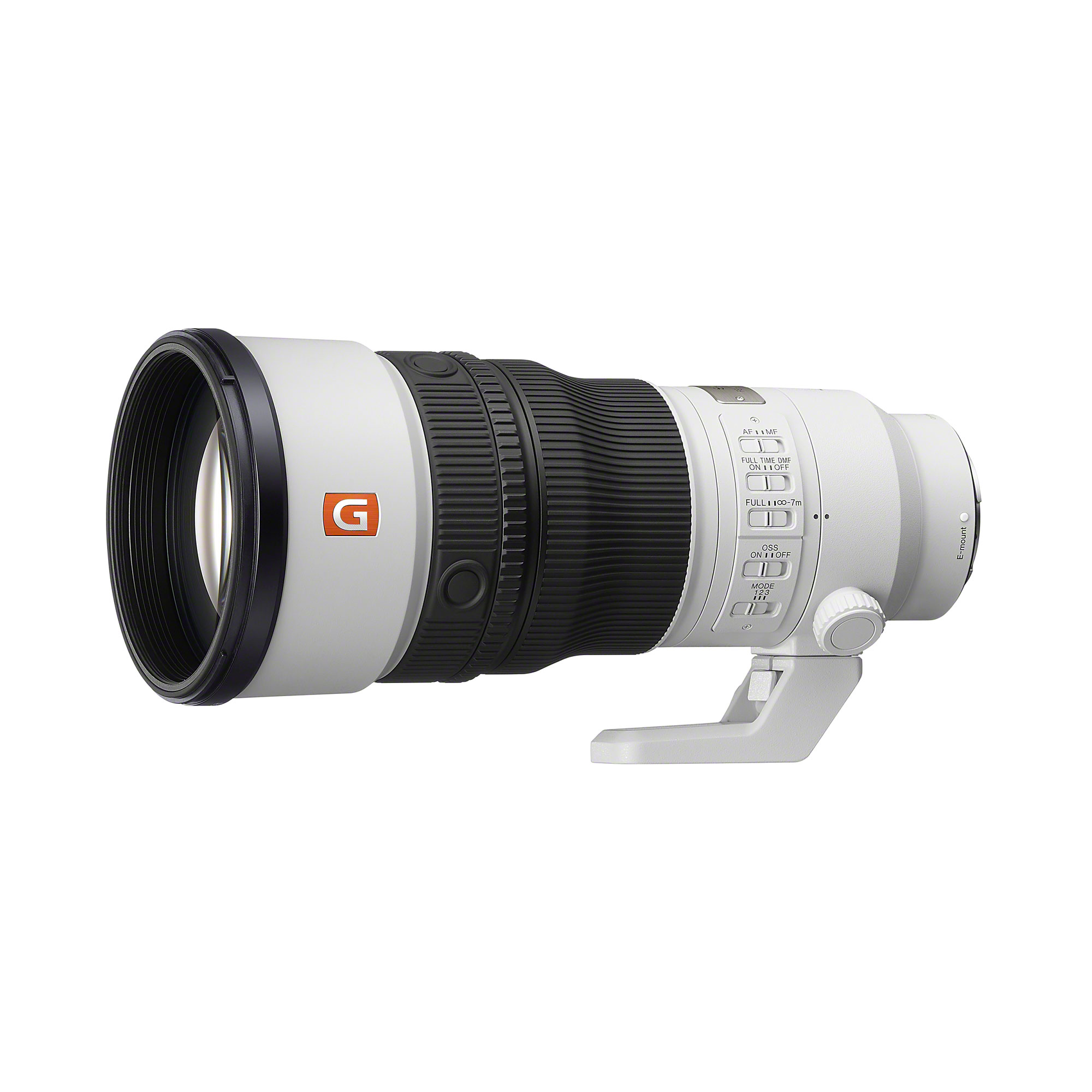 SEL400F45GM 鏡頭左前視角