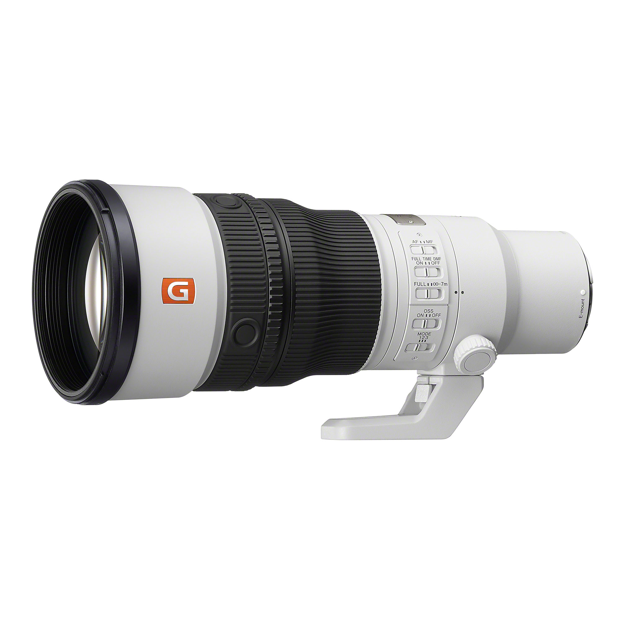 SEL600F63GM 鏡頭左前視角
