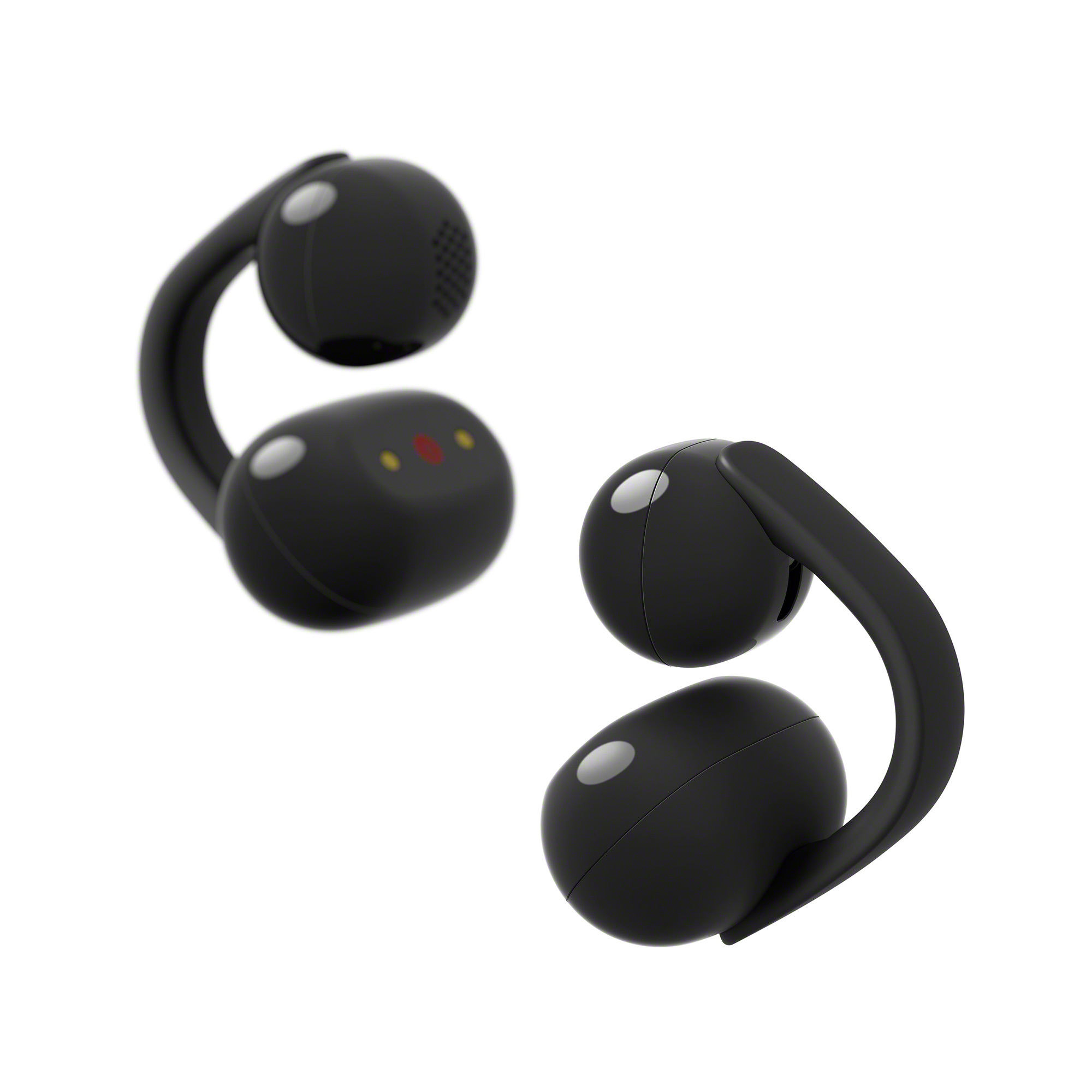 黑色 LinkBuds Clip 無線耳機