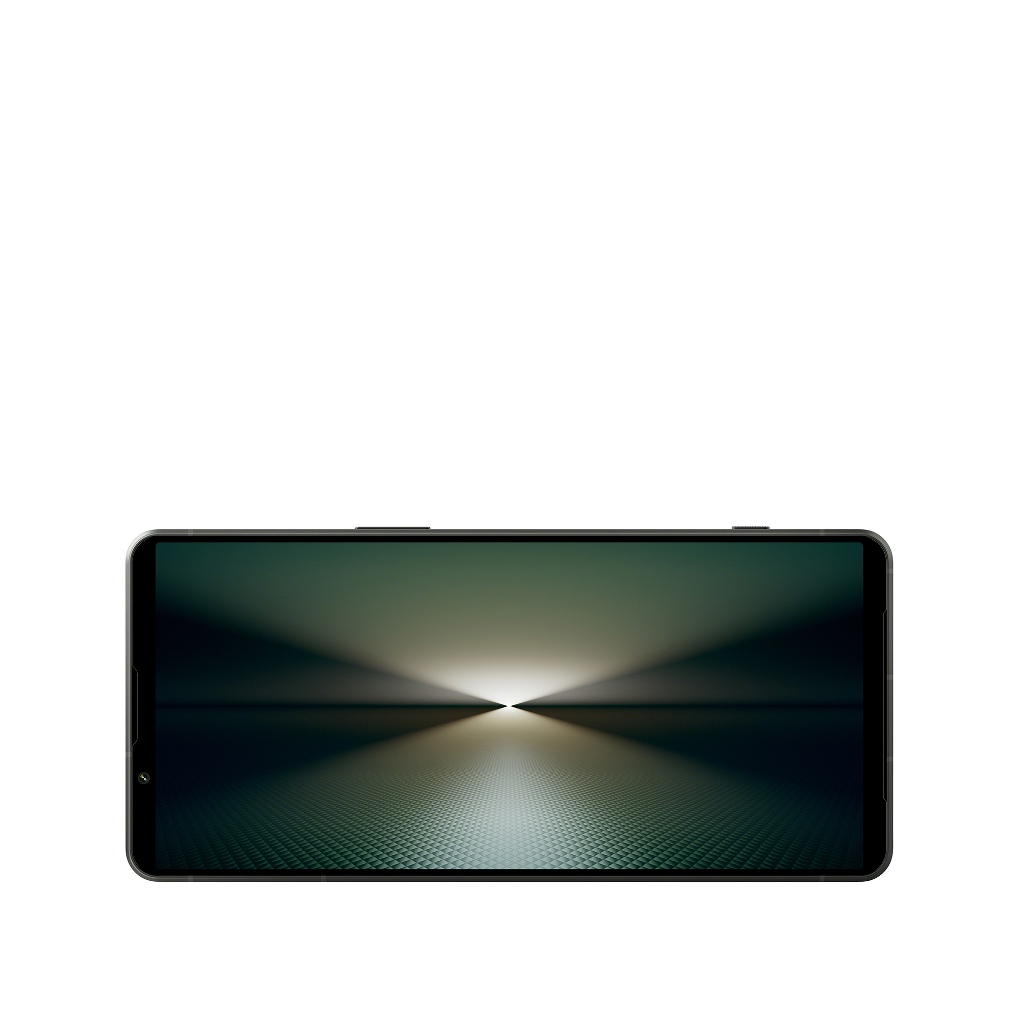 Xperia 1 VI 智慧型手機正面橫放圖式