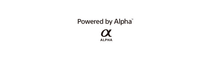 「Powered by Alpha」標誌