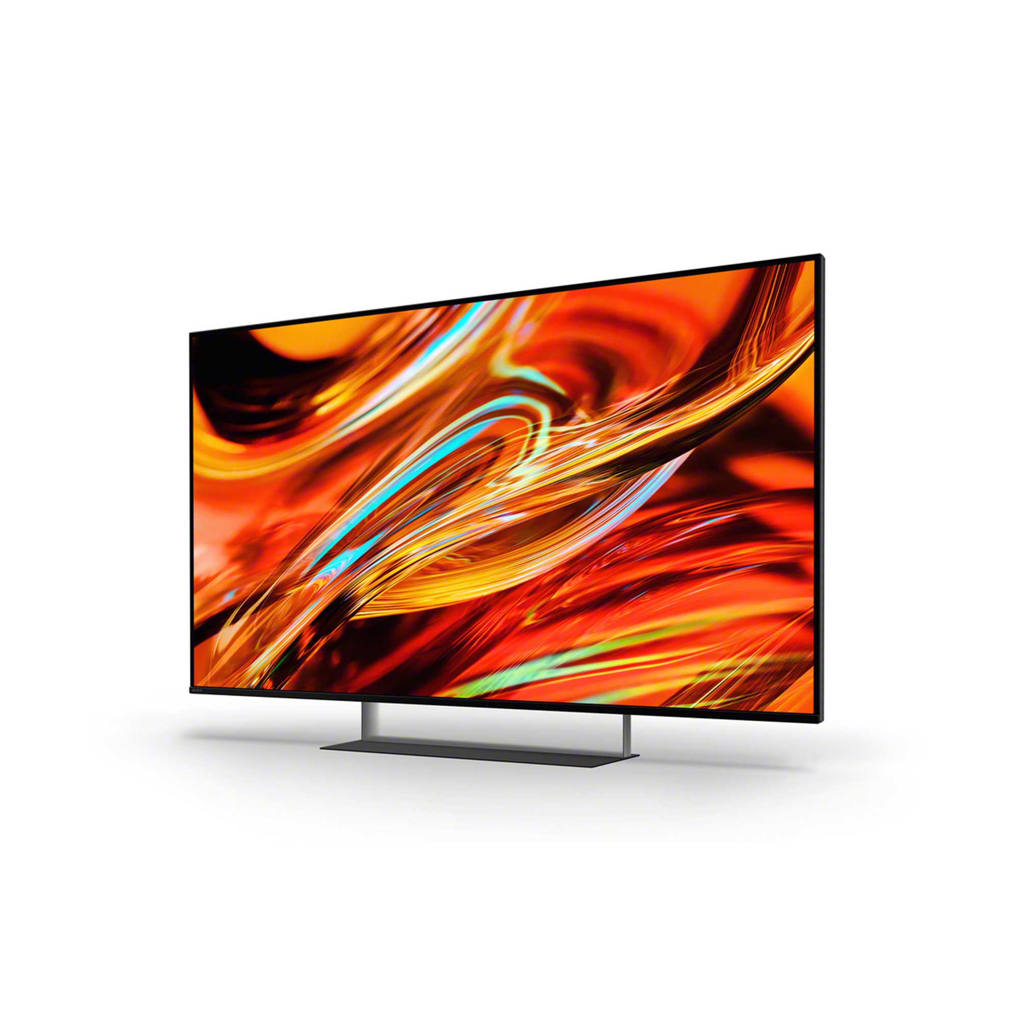 BRAVIA 顯示器側向傾斜放在支撐立架上