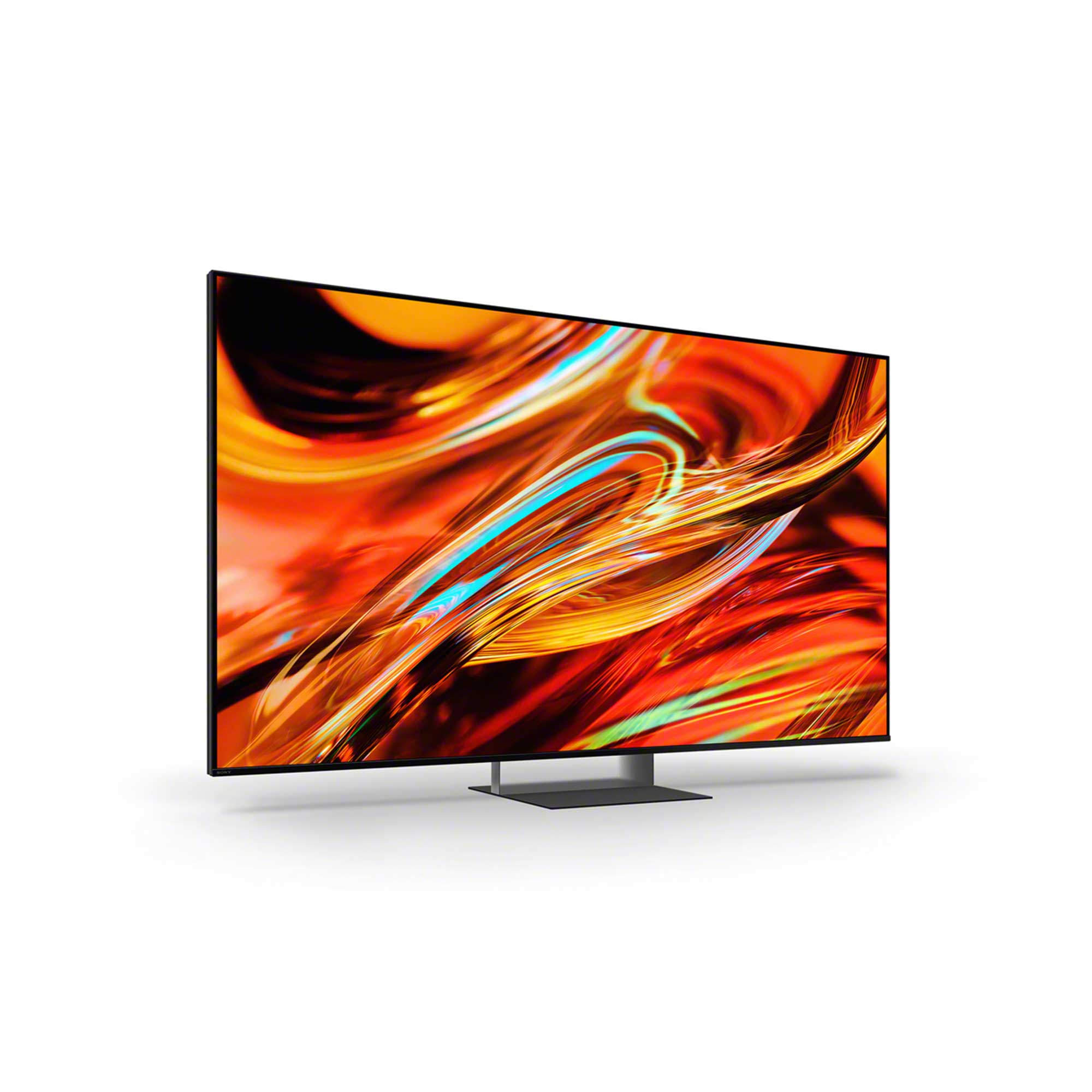BRAVIA 顯示器側向傾斜放在支撐立架上