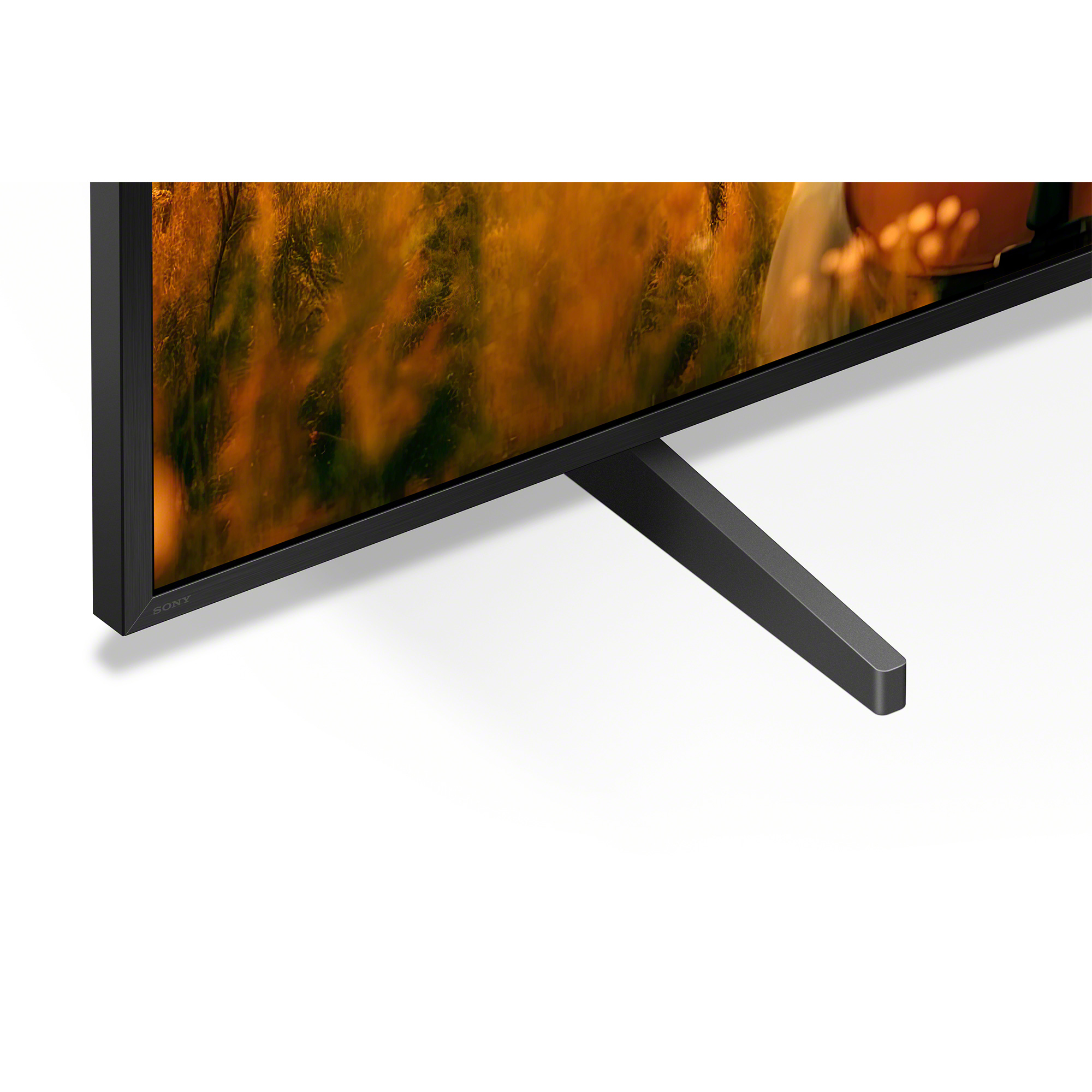 BRAVIA 5 電視底座的左側斜角近拍