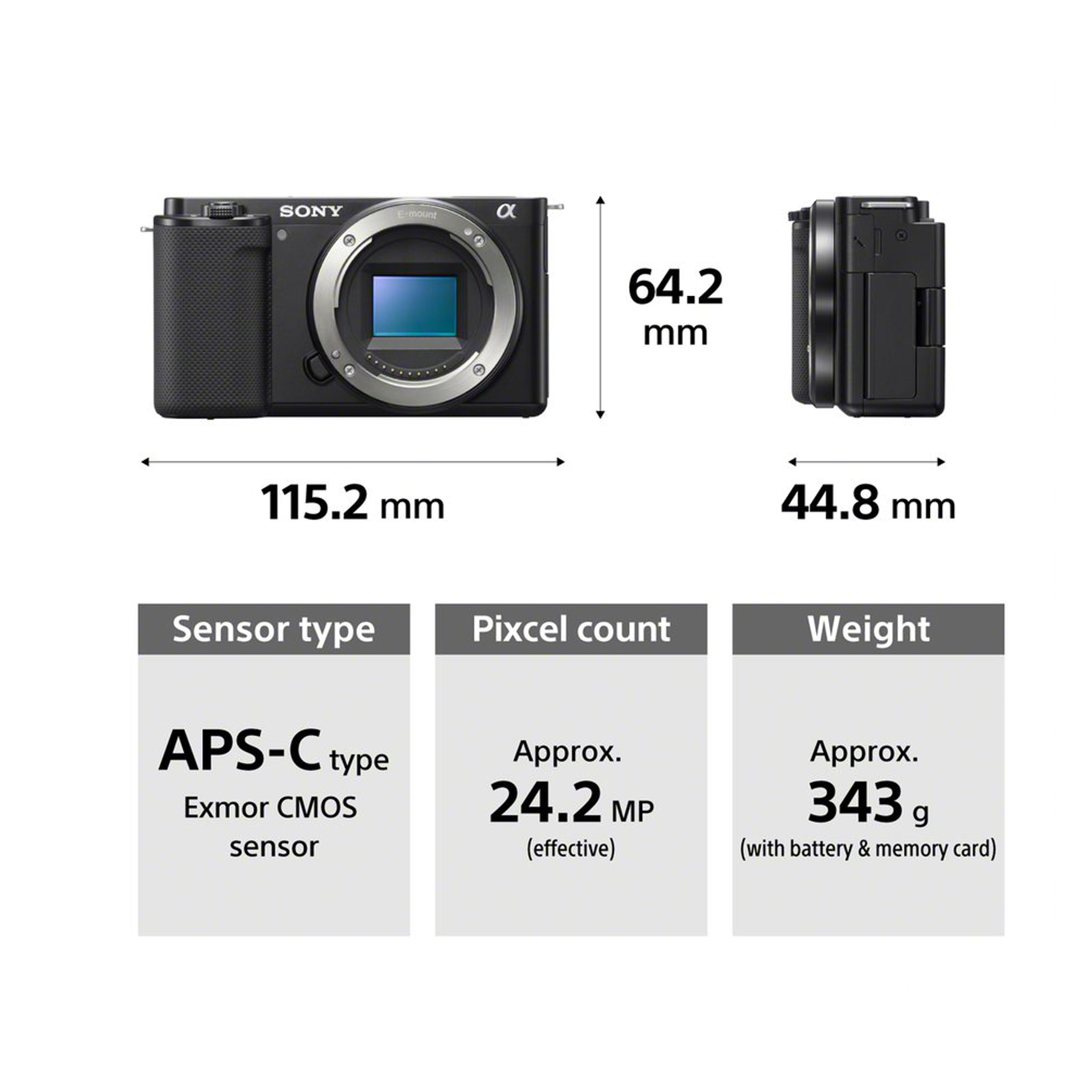 ZV-E10相機規格