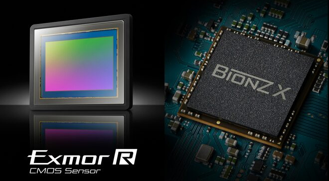 Exmor R CMOS 感光元件與 BIONZ X 影像處理引擎