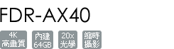 FDR-AX40