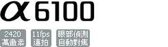 ILCE-6100/W