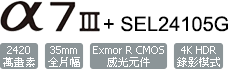 ILCE-7M3+SEL24105G