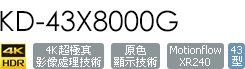 KD-43X8000G