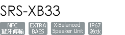 SRS-XB33/C