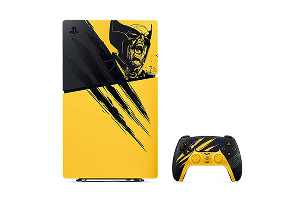 PS5 (Slim) 數位版-《漫威金鋼狼》戰鬥黃色限量版